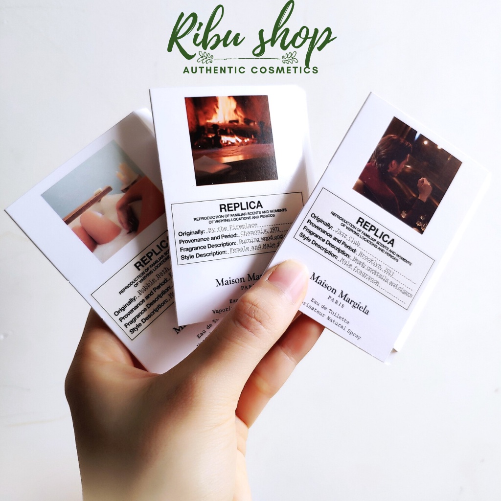 Mẫu thử nước hoa Maison Margiela Replica vial 1,2ml tách set Sephora - Ribu shop
