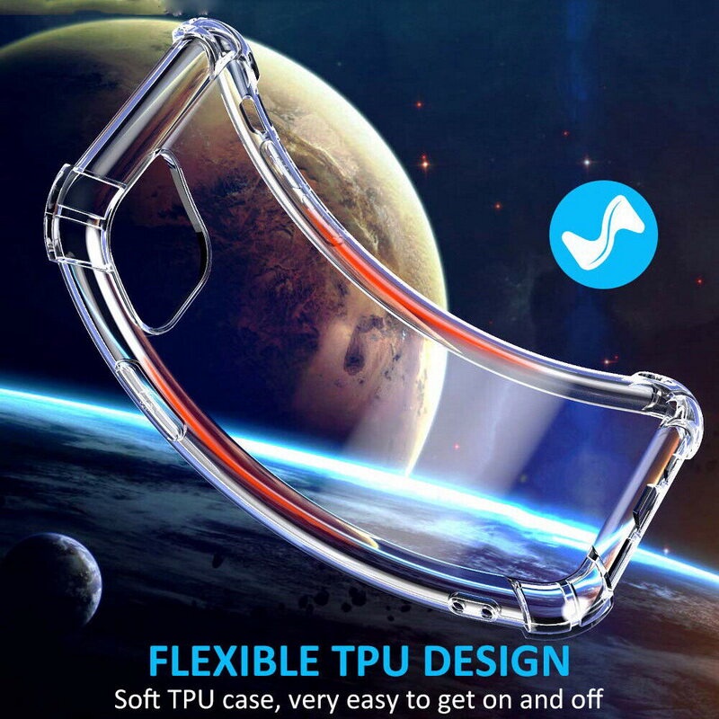 Ultra Ốp Điện Thoại TPU Trong Suốt Có Túi Khí Chống Sốc Cho iPhone 14 13 12 11 Pro MAX Mini X XR XS MAX 8 7 6 6s Plus + SE 2020
