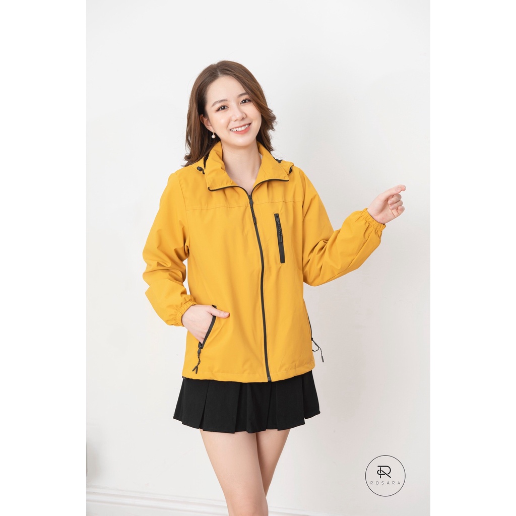 ÁO KHOÁC GIÓ NỮ 2 LỚP DÁNG SUÔNG CAO CẤP SIÊU ĐẸP B33