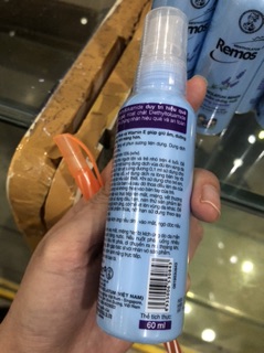 Xịt Chống Muỗi Remos 60ml-150ml
