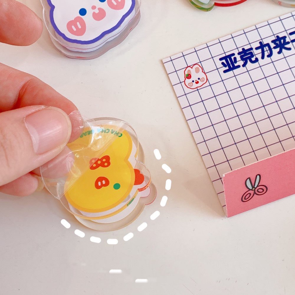 Kẹp giấy mini hình cute, kẹp tài liệu dễ thương