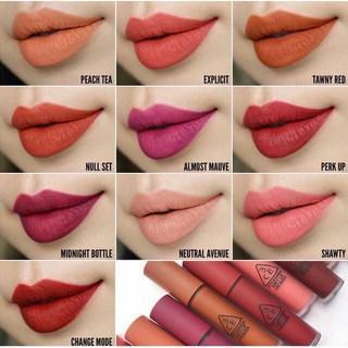Son Kem 3CE Soft Lip Lacquer (Auth + Có Sẵn)