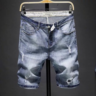 QUẦN SHORT JEAN NAM CO GIÃN QUẦN NGẮN NAM JEAN RÁCH XƯỚC MẪU MỚI 235