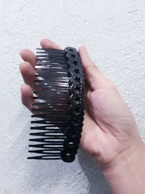 Lược cài tóc nhựa mềm hình ngôi sao (12cm)