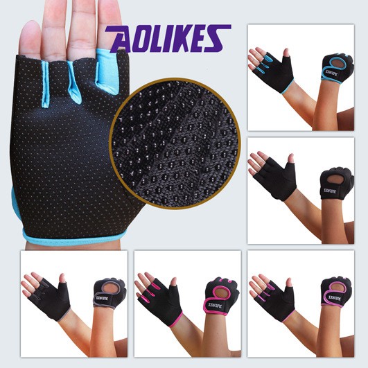 Găng tay,bao tay bảo vệ phụ kiện tập gym chính hãng aolikes