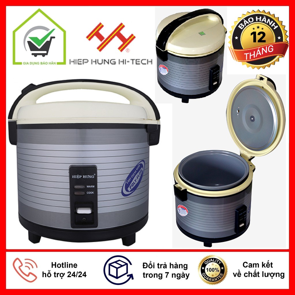 Nồi Cơm Điện Hiệp Hưng HH457 Dung Tích 1.8 Lít, Siêu Bền Cơm Ngon