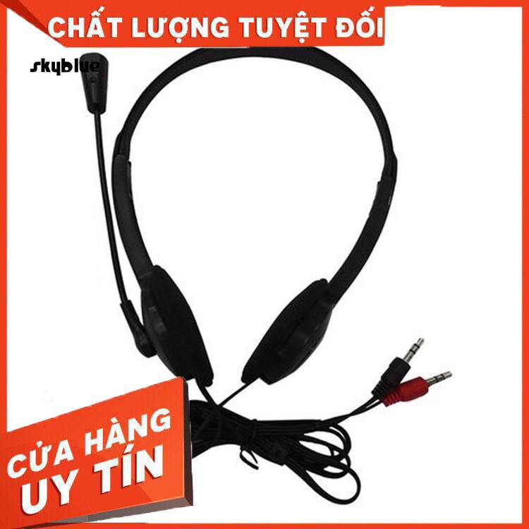Tai nghe chụp tai có dây kèm mic cho máy tính - Hàng nhập khẩu | BigBuy360 - bigbuy360.vn