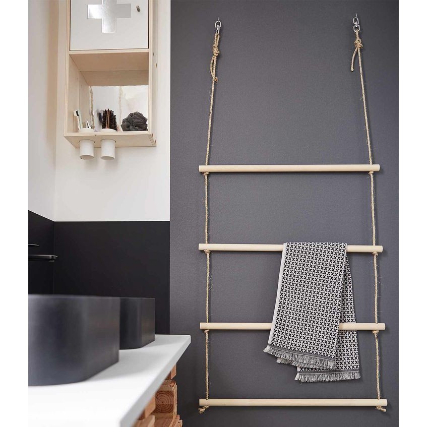 Thang dây treo đồ 50*180 cm dây treo khăn treo quần áo tiện dụng