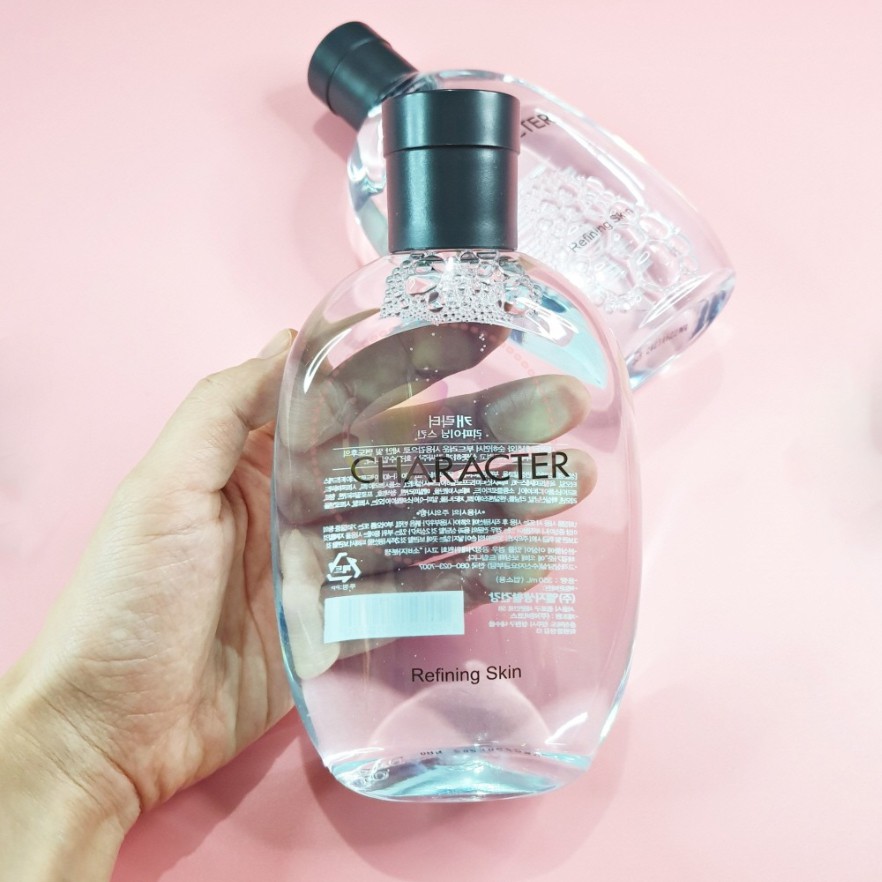 Nước hoa hồng Character Refining Skin cân bằng độ ẩm Hàn Quốc 350ml