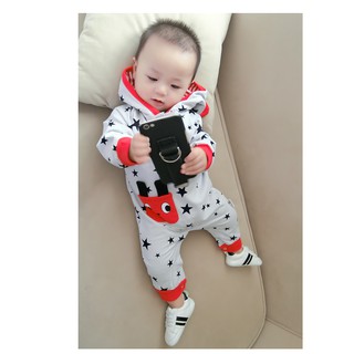 Body nỉ liền cho bé (3-6 tháng và 12-18 tháng)
