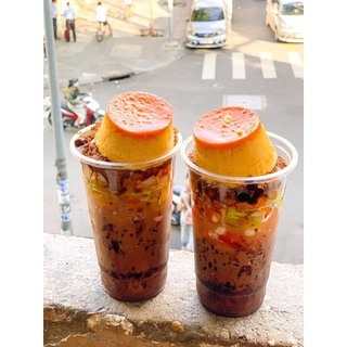 SET NGUYÊN LIỆU MILO DẦM TRÂN CHÂU PUDDING