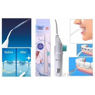 Tăm nước vệ sinh làm sạch răng miệng power floss.