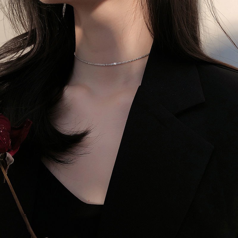 Vòng cổ, choker, vòng tay kim tuyến lấp lánh Dimon