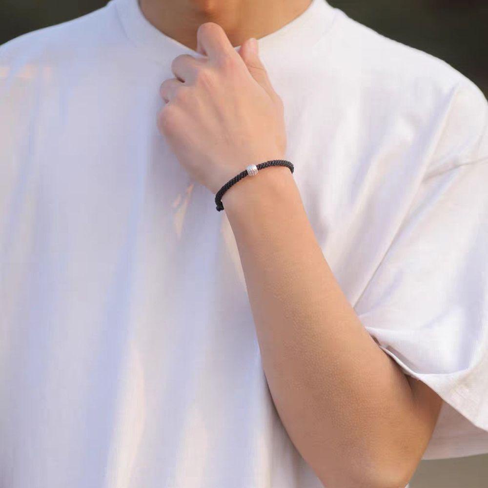 Vòng Tay Chuỗi Hạt Đơn Giản Thời Trang Phong Cách Retro Cho Nam