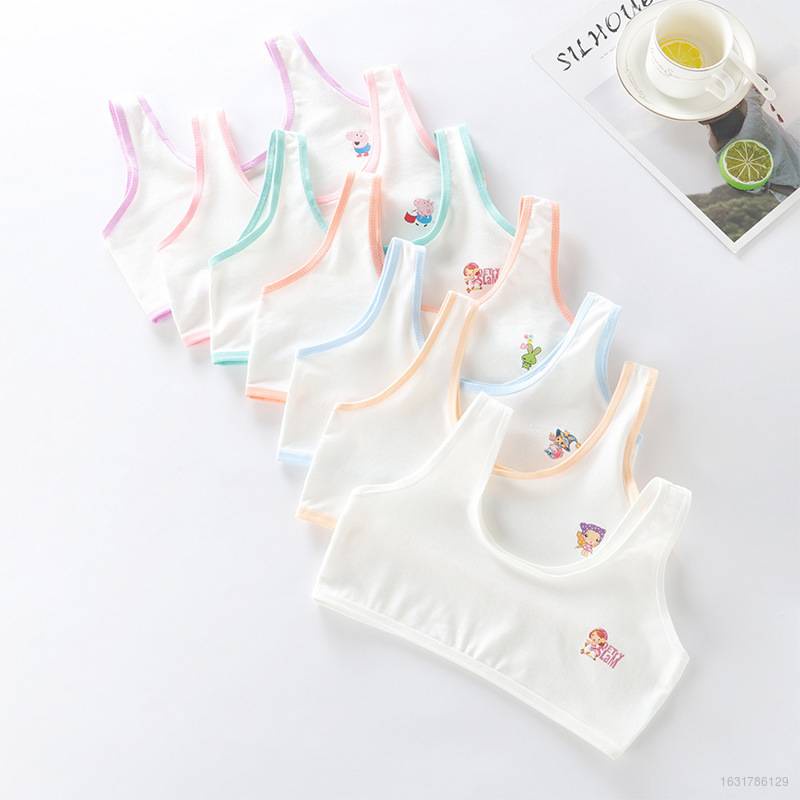 10-13 Tuổi Áo lót vải cotton Cho Bé Gái Từ 9-12 Tuổi