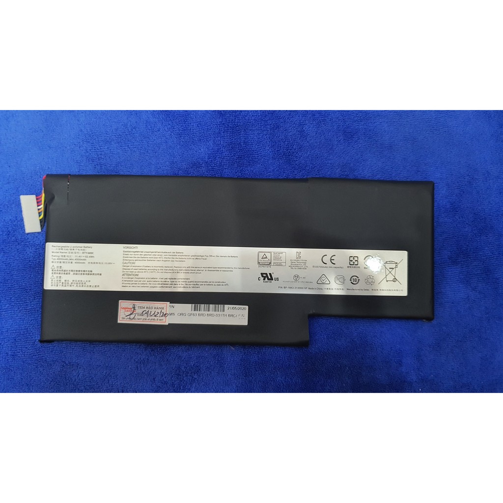 Msi gf63 аккумулятор
