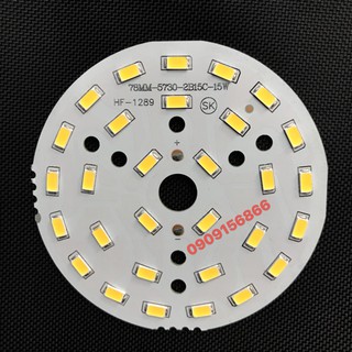 Led vỉ 15w chạy qua chấn lưu