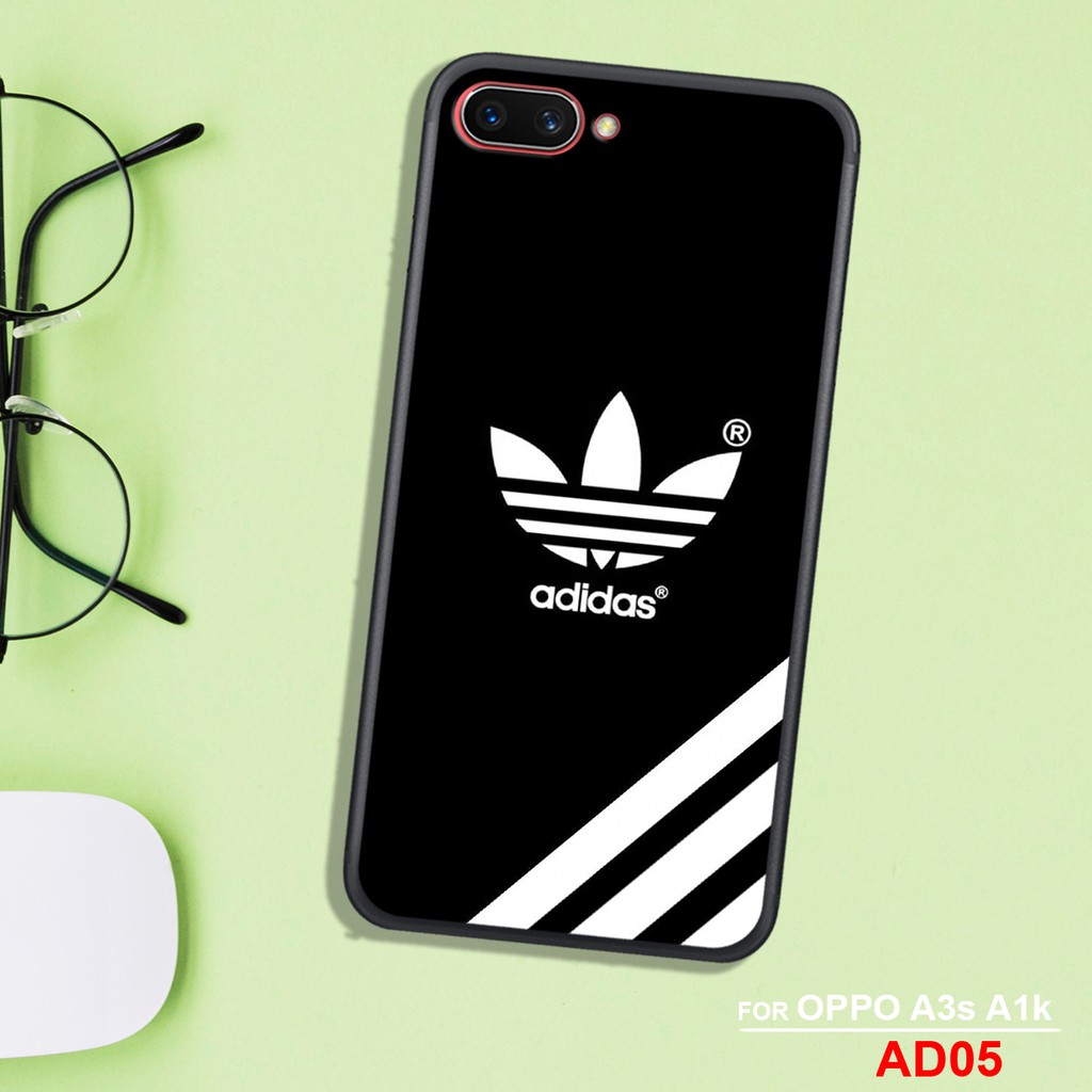 ỐP LƯNG OPPO A3S-OPPO A1K-REDMI C1 -REDMI C2 IN LOGO ADDIDAS PHÁ CÁCH CỰC CHẤT GIÁ RẺ