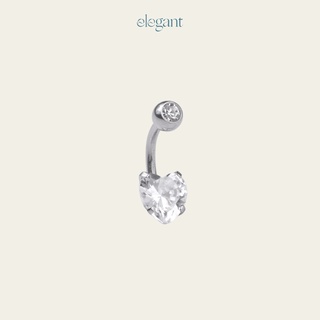 Khuyên rốn đá belly love elegant