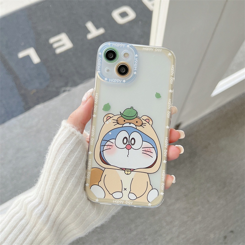 Ốp Điện Thoại Hình Doraemon Cho Samsung S22 S21 S20 Ultra Plus S21 S20 FE Note 20 Ultra M53 M33 M23 M52 M32 M12 M11 F23