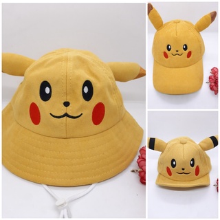 NÓN VÀNH - TAI BÈO PIKACHU CHO BÉ TRAI BÉ GÁI TỪ 1 - 7 TUỔI