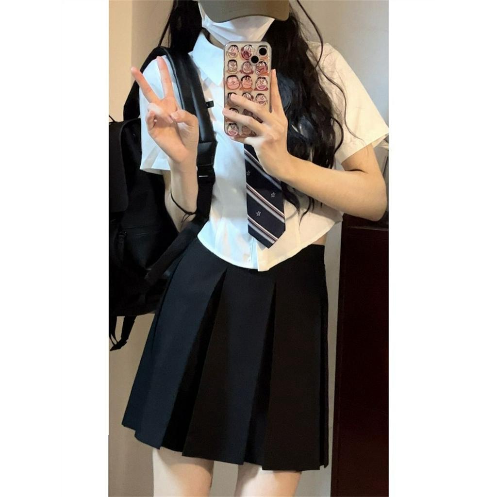 Xiaozhainv Áo Sơ Mi Tay Ngắn Thời Trang Dành Cho Nữ