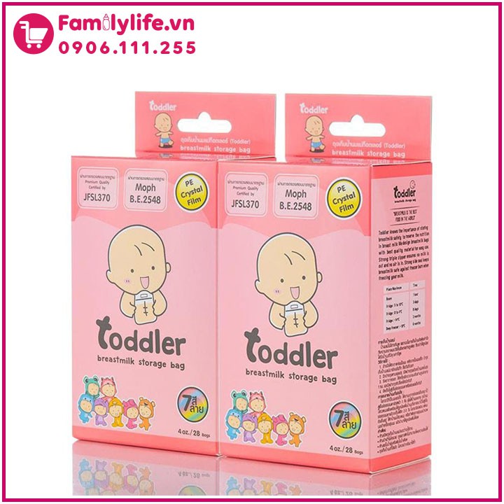 - Túi Trữ Sữa Toddler 110ml