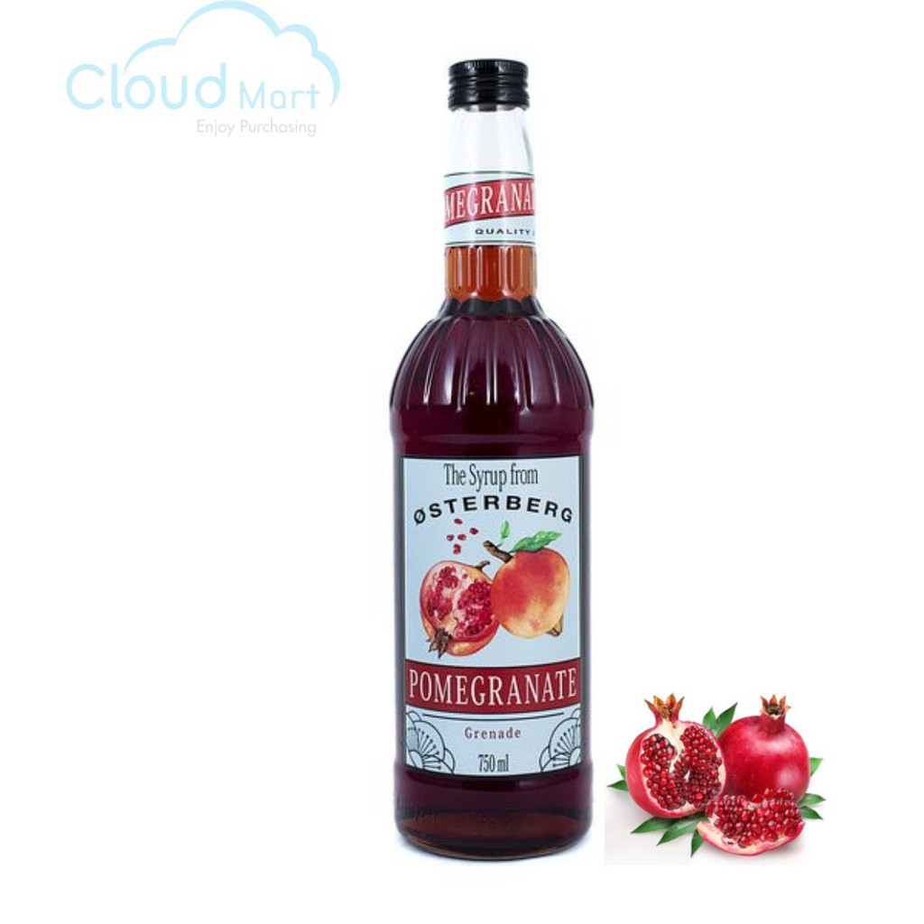 Syrup Osterberg Pomegranate (Lựu quả) 750ml