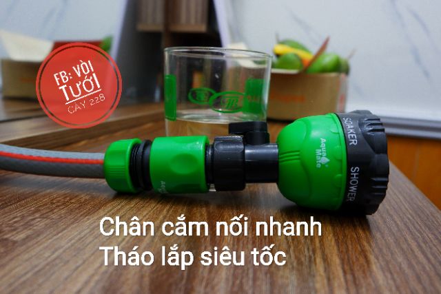 Đầu vòi doa sen đa năng đa dụng Aquamate W-3226