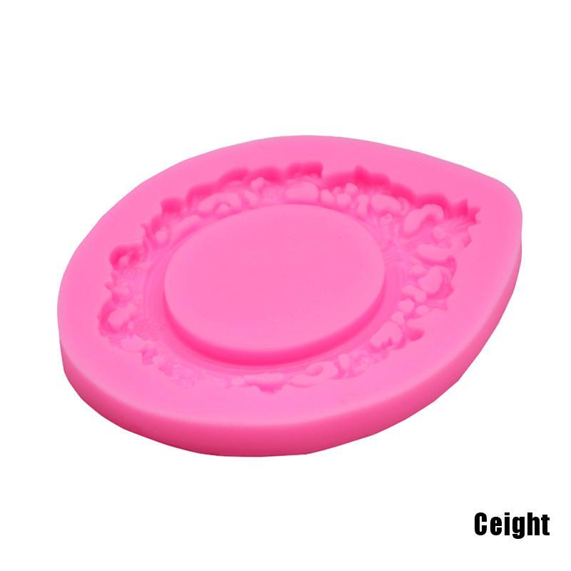 Khuôn silicone làm bánh hình khung 3D độc đáo