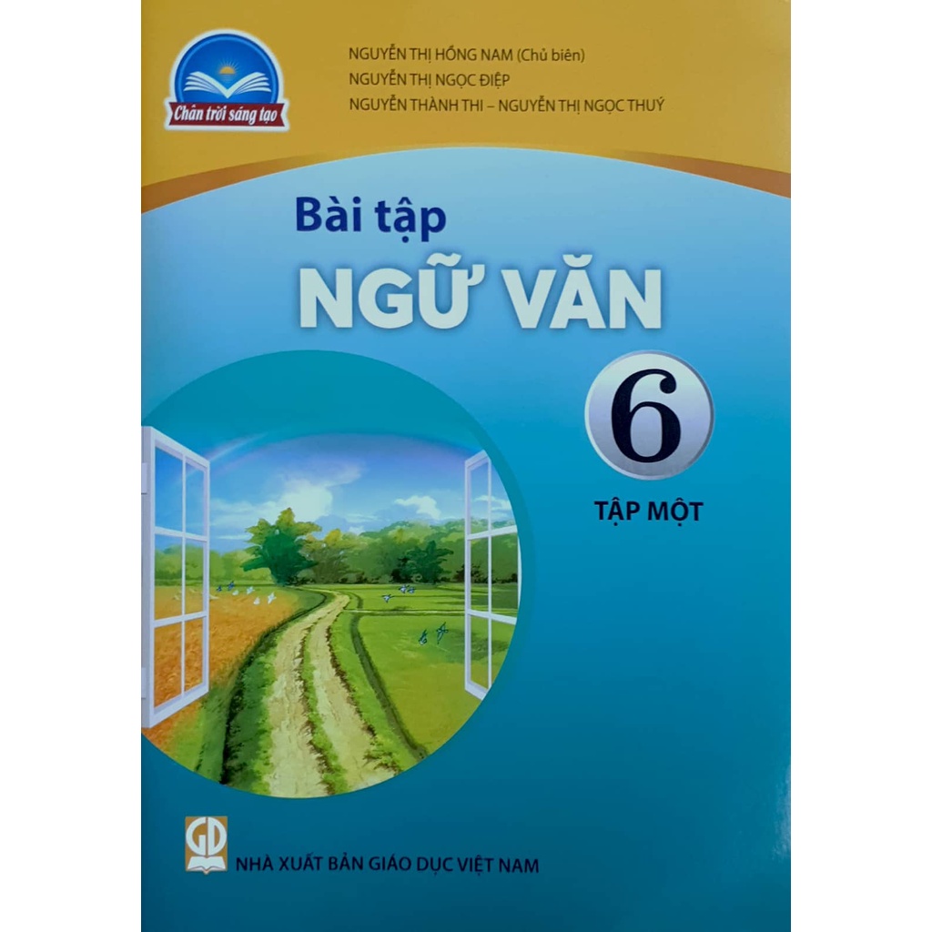 Sách - Bài tập Ngữ văn 6 tập 1 - Chân Trời Sáng Tạo - Bán kèm bao sách