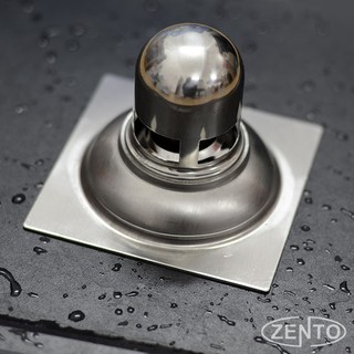 Phễu thoát sàn chống mùi inox Zento TS125