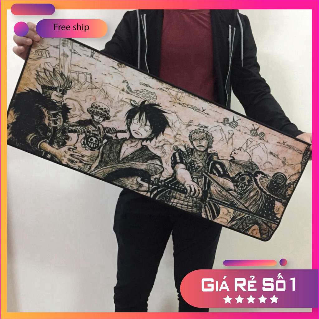 ((FREE SHIP)) FREESHIP Khổ lớn 30 x 80cm, bàn di chuột One Piece cao su chống nước GIÁ TỐT CHỈ CÓ Ở TIỆN ÍCH SHOP GIÁ TỐ