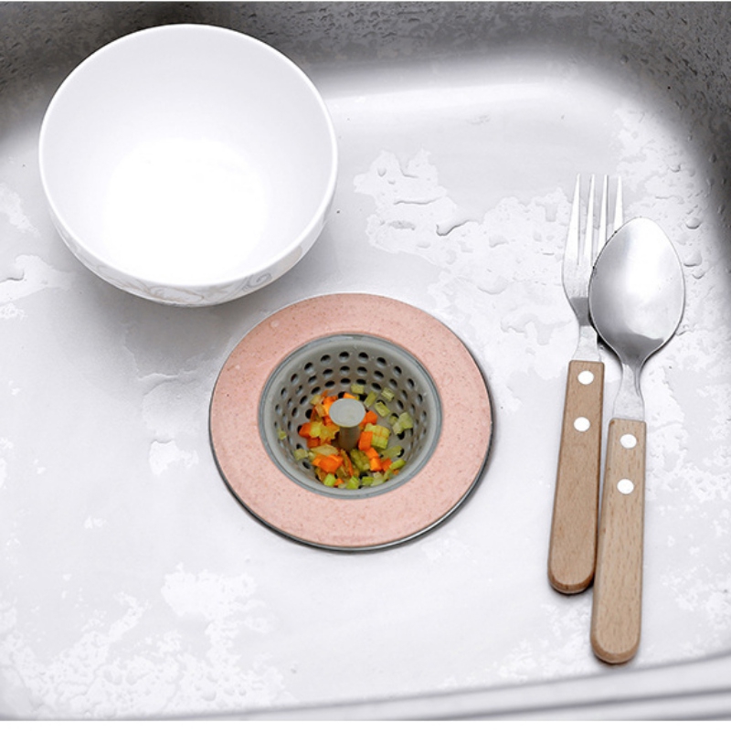 Miếng lọc lỗ thoát nước bằng silicon gồm 4 màu sắc