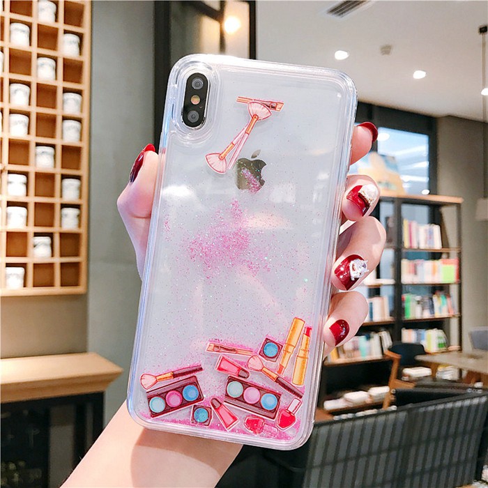 Ốp điện thoại kim tuyến nước họa tiết xinh xắn cho Apple Iphone11Pro Max Xs Xr 6 / 7 / 8plus 11 | BigBuy360 - bigbuy360.vn