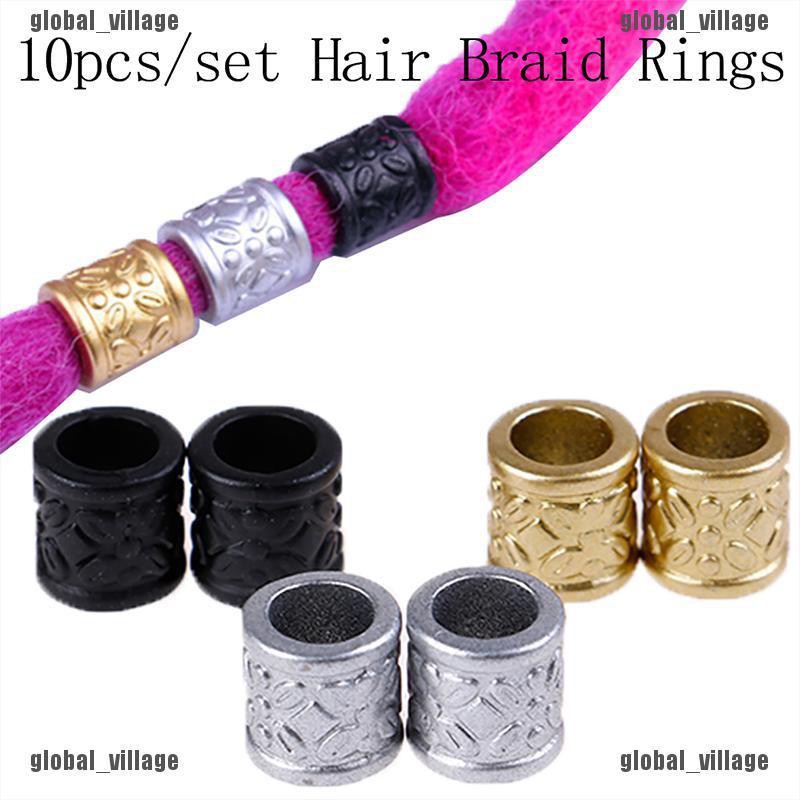 (Hàng Mới) Set 10 Nhẫn Tạo Kiểu Tóc Dài