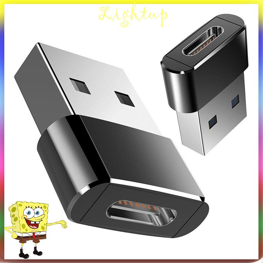 Đầu chuyển đổi USB C 3.1 Type C sang USB 3.0 loại A màu đen tiện dụng