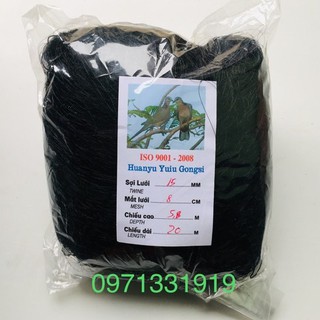 Lưới bẫy cu gáy 20x5