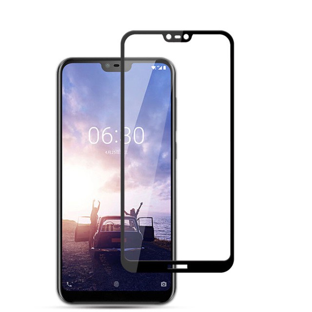 Nokia 4.2 2.1 3.1 5.1 6.1 7.1 8.1 Plus 2 3 5 6 7 8 9 2018 Full Màn kính cường lực Tempered Glass Screen Protector Film