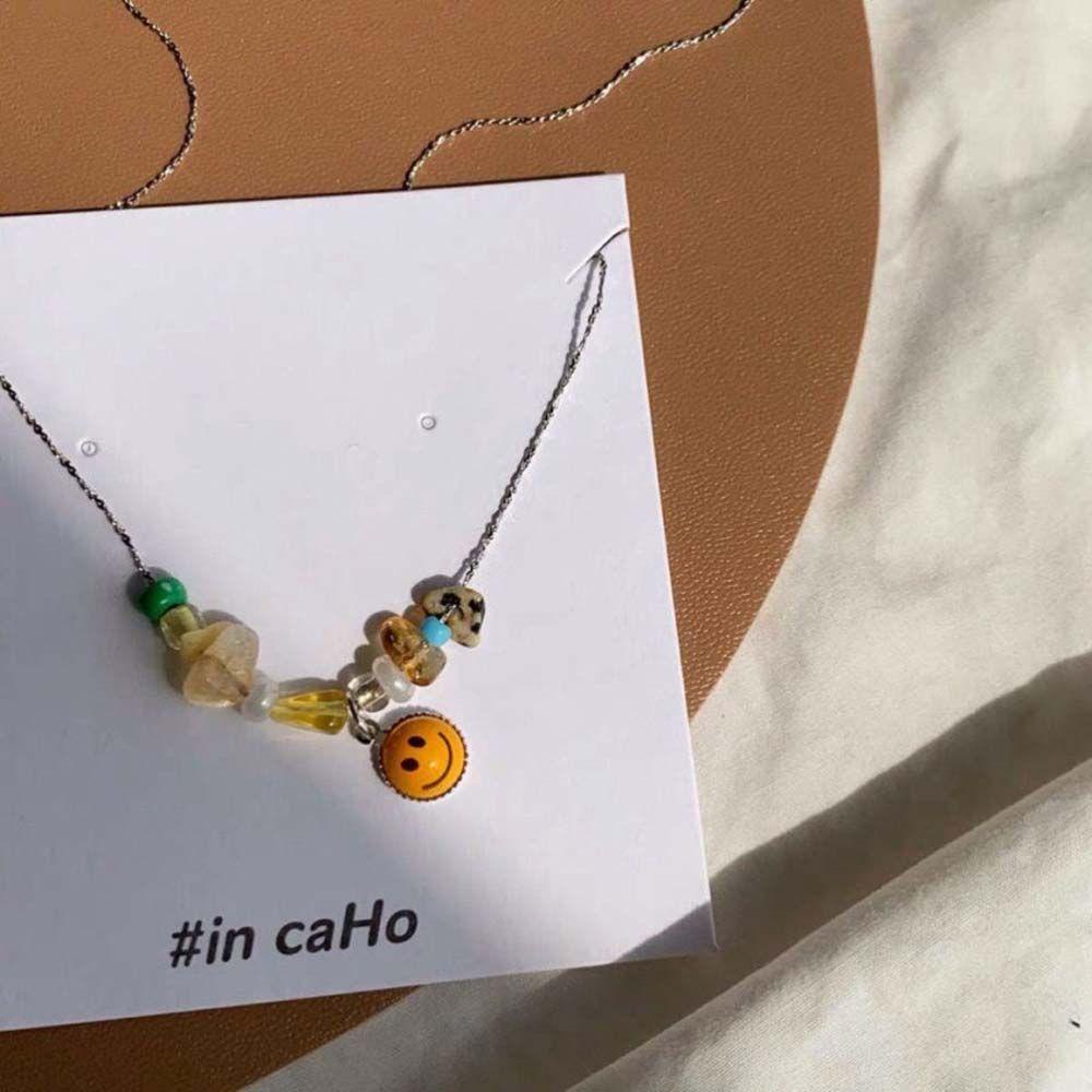 ANEMONE Vòng Cổ Choker Bằng Thép Titan Mặt Đầu Lâu Phong Cách Punk Đơn Giản Cho Nữ