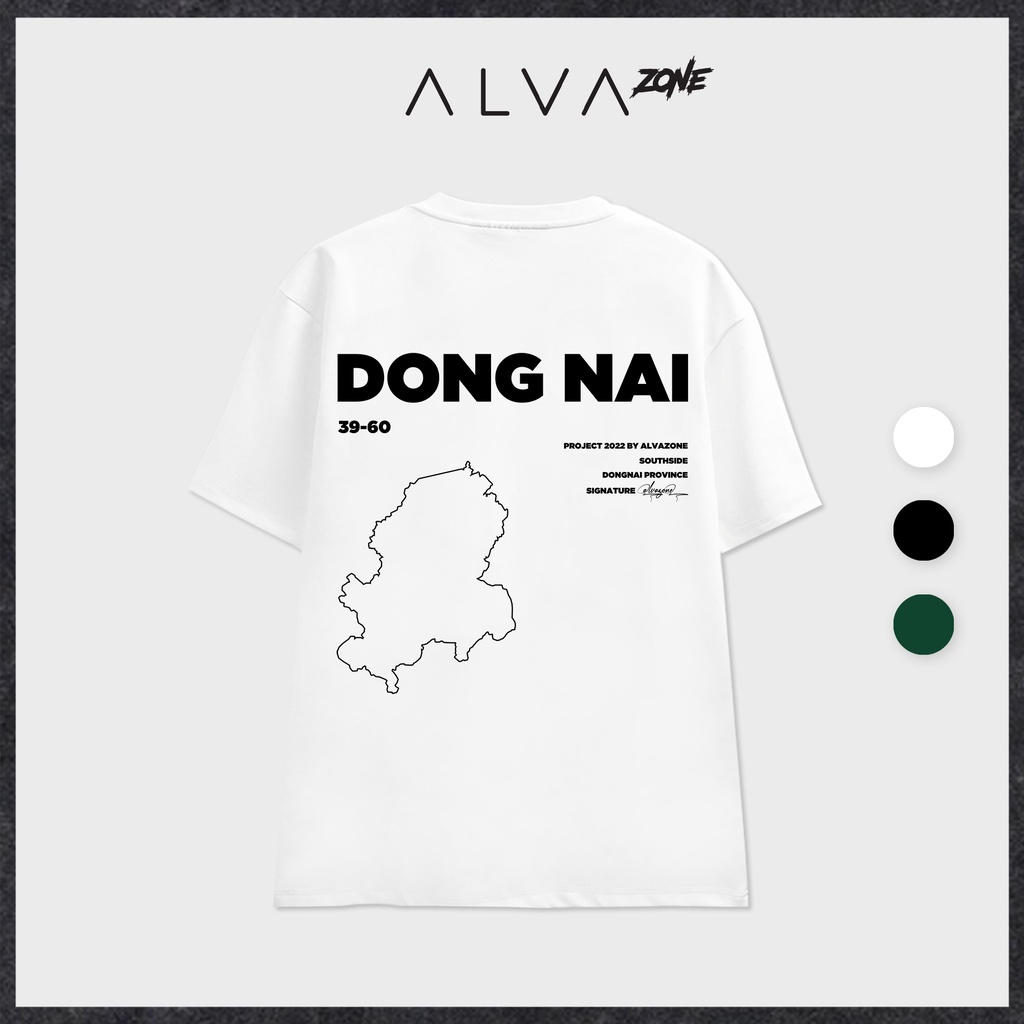 Áo Thun Đồng Nai LocalBrand Phông Cổ Tròn Tay Lỡ Unisex Nam Nữ Thế Hệ Genz