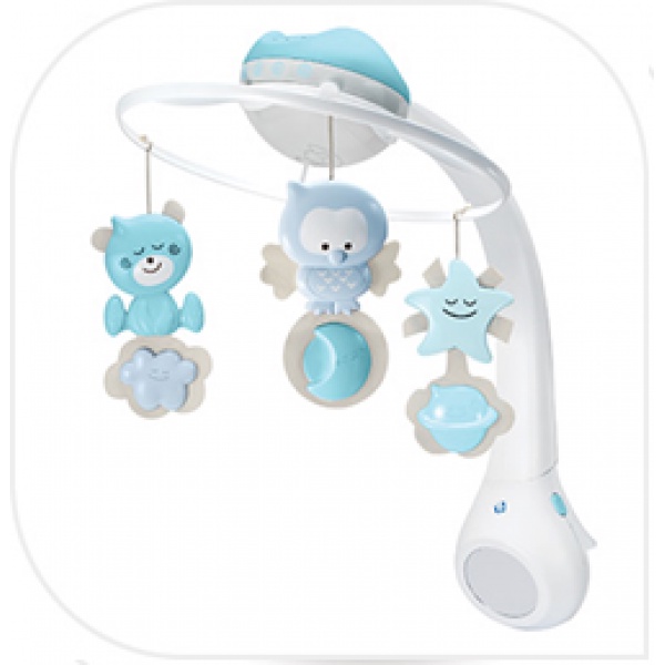 Đèn ngủ treo cũi 3 trong 1 Infantino 3 In 1 Projector Musical Mobile