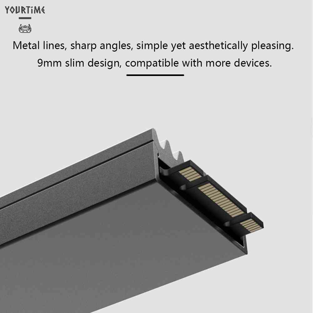 Tản Nhiệt Hợp Kim Nhôm Tecer M2-LD02 9mm M.2 2280 SSD