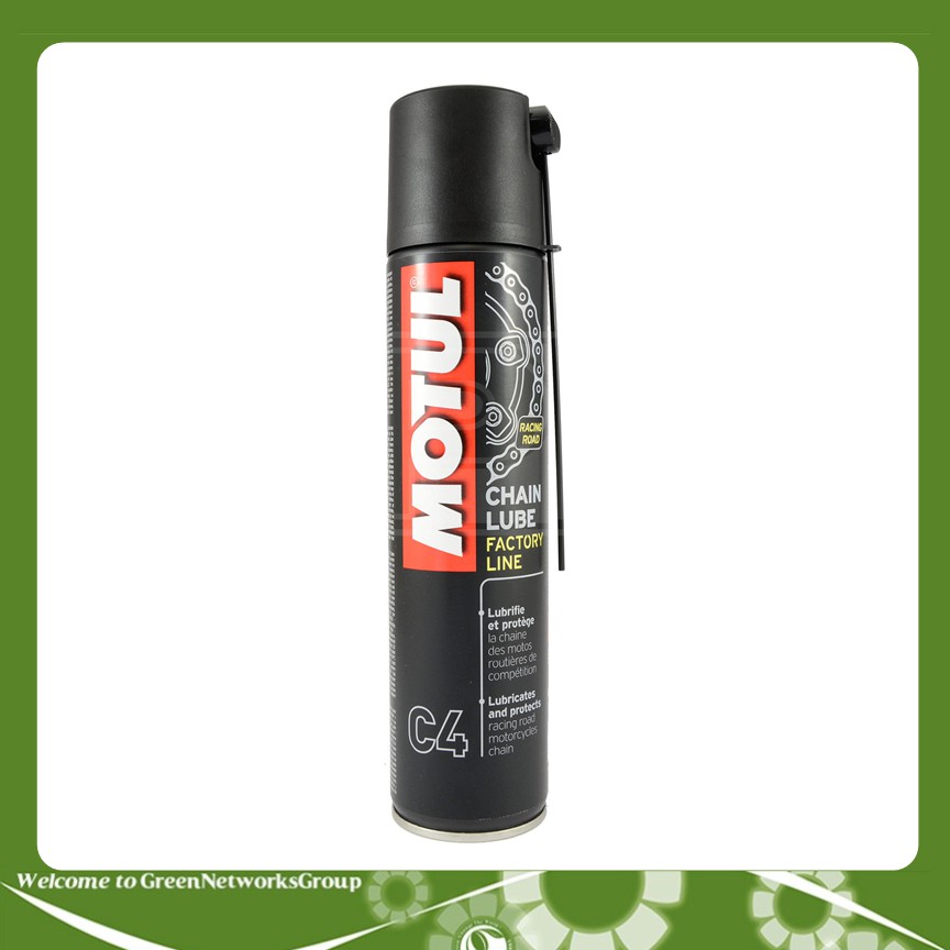 Chai xịt bảo dưỡng sên Motul C4 Chain Lube 400ml