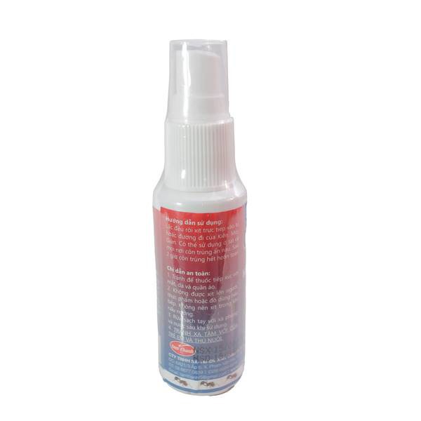 Xịt đuổi Kiến, Mối, Gián tận gốc G-Okay 60ml, diệt tận gốc, đuổi côn trùng khỏi nhà ngay