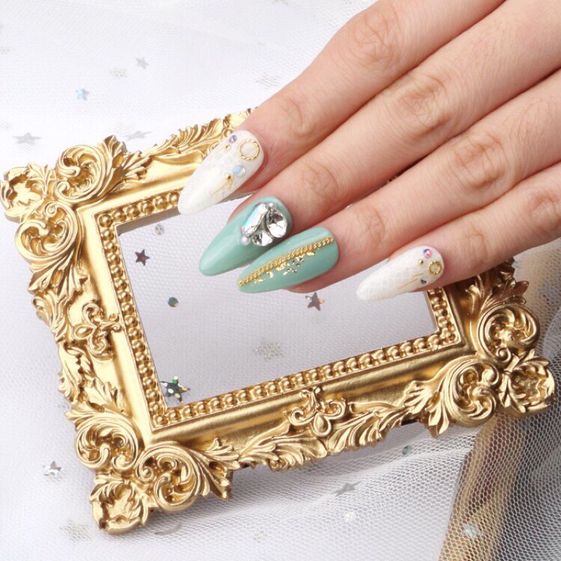 Khung mẫu chụp ảnh nail xinh