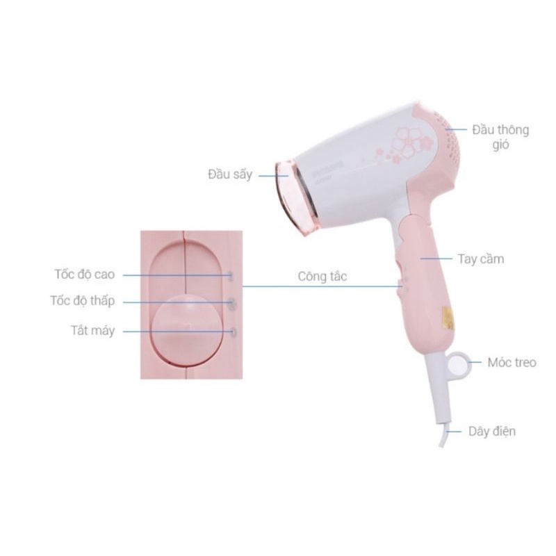 Máy sấy tóc Philips HP8180 - Hàng chính hãng