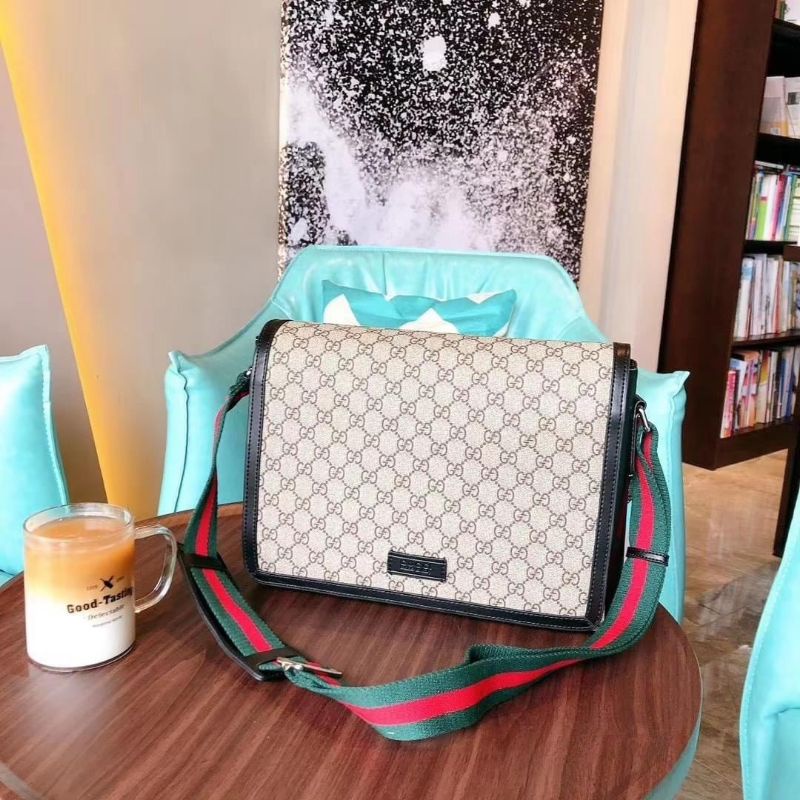 Túi đeo chéo nam size 32cm để được laptop da canvas chống nước-GC3227