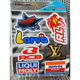 Set Logo Dán Xe, Vali, Laptop (A)