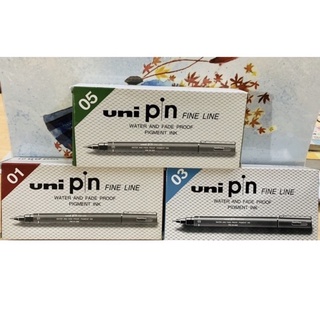 Bút line unipin màu đen 0.1/0.3/0.5, bút đi nét